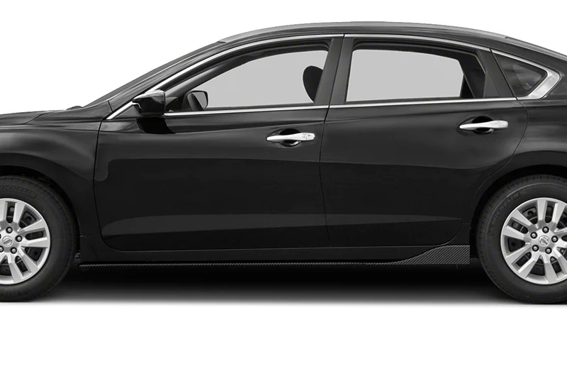 Universal 59" x 4" Carbon Style Side Skirt Extension Rocker Splitters Diffuser Lip 6pcs with Subaru Carbon Fiber Windshield Banner - Image 6