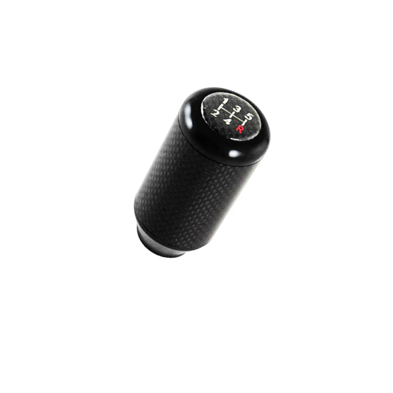 Universal 82MM - Black Carbon Fiber Car Auto Manual Gear Stick Lever Shift Knob - Image 3