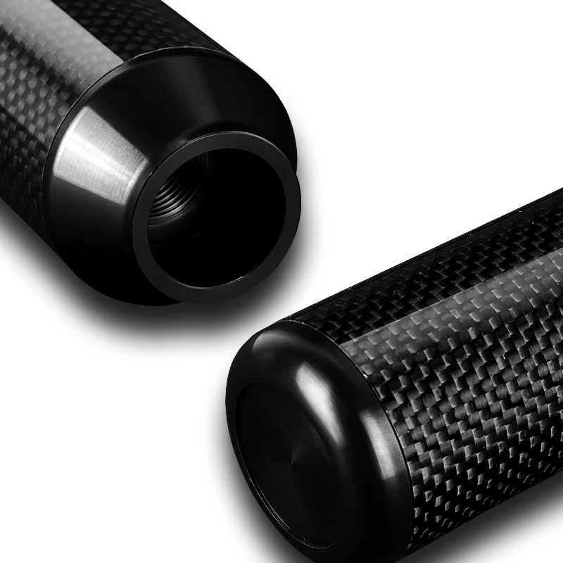 Universal 82MM - Black Carbon Fiber Car Auto Manual Gear Stick Lever Shift Knob - Image 7