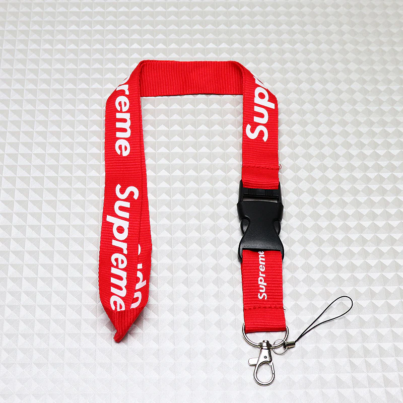 Supreme3M Red Keychain Lanyard - Image 2