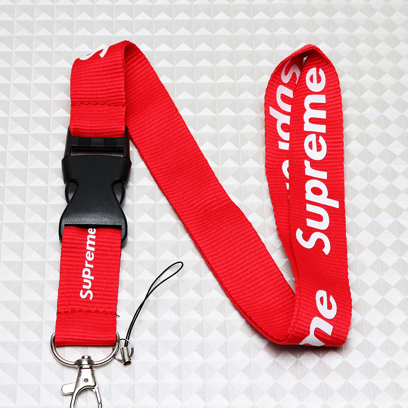 Supreme3M Red Keychain Lanyard - Image 3
