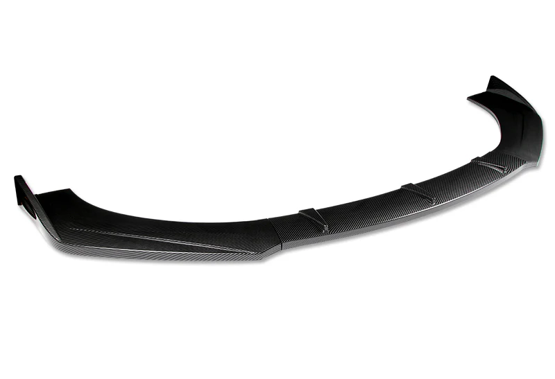 Universal Carbon Look Front Bumper Protector Body Kit Splitter Spoiler Lip 3-PCS - Image 4