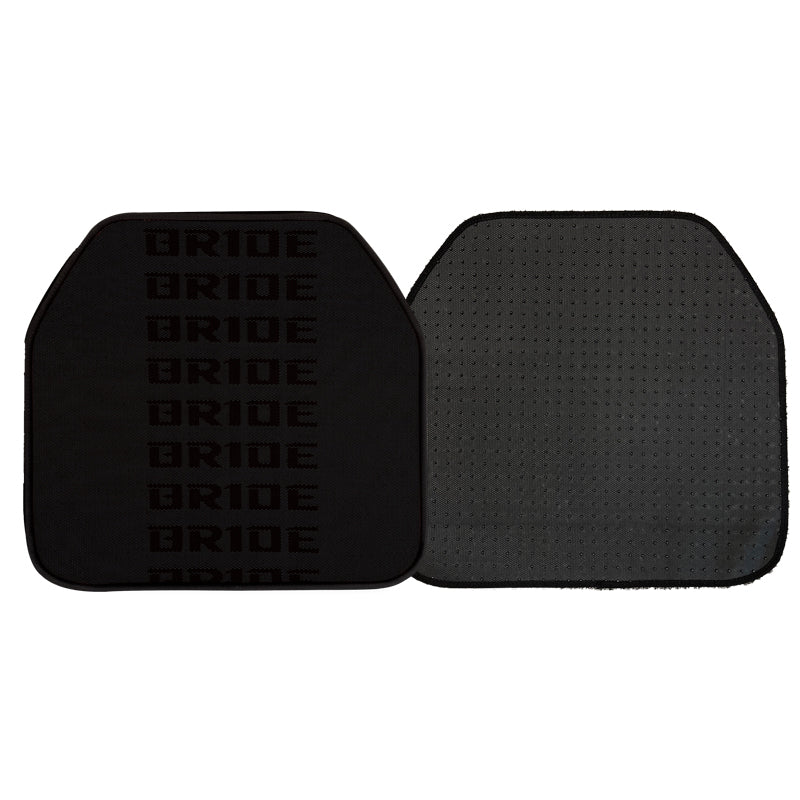 Universal JDM Bride Racing Fabric Black Hybrid Floor Mats Interior Carpets 5PCS - Image 4