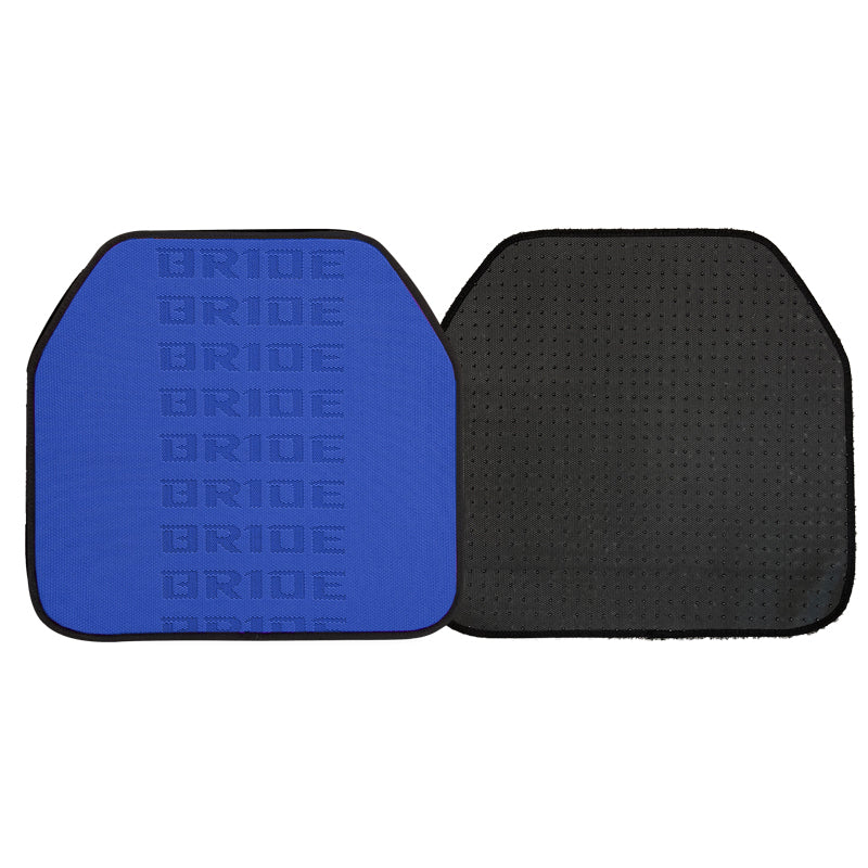 Universal JDM Bride Racing Fabric Blue Hybrid Floor Mats Interior Carpets 5PCS - Image 2