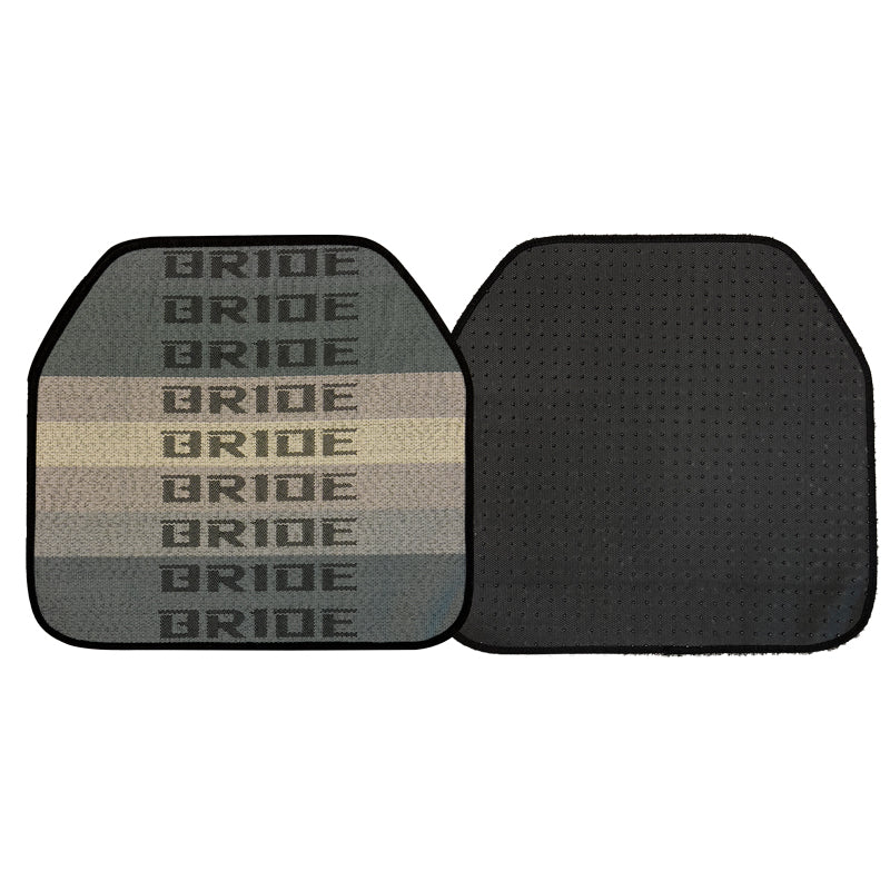 Universal JDM Bride Racing Fabric Gradation Hybrid Floor Mats Interior Carpets 5PCS - Image 2