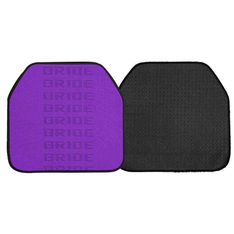 Universal JDM Bride Racing Fabric Purple Hybrid Floor Mats Interior Carpets 5PCS - Image 4