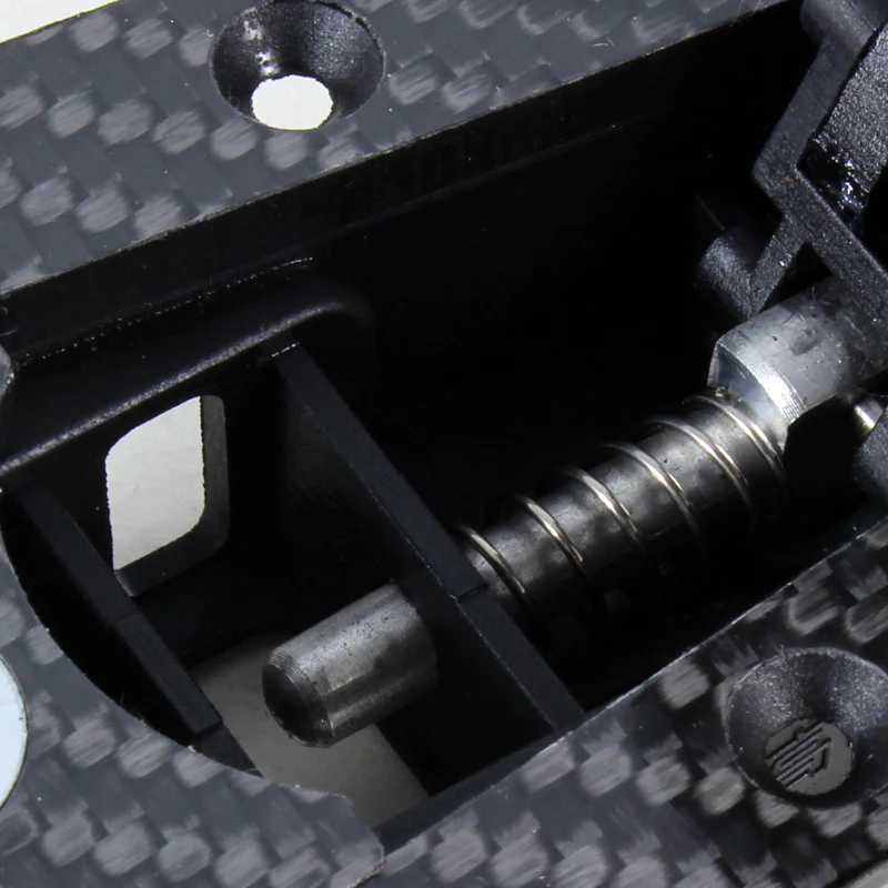 Universal JDM Carbon Fiber Hood Pin Plus Flush Mount Latch Kit Lock with Keys X1 - Image 4