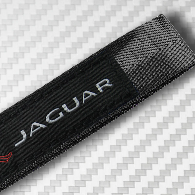 Universal Keychain Metal Key Ring Hook Nylon Strap Lanyard for JAGUAR Brand New - Image 6