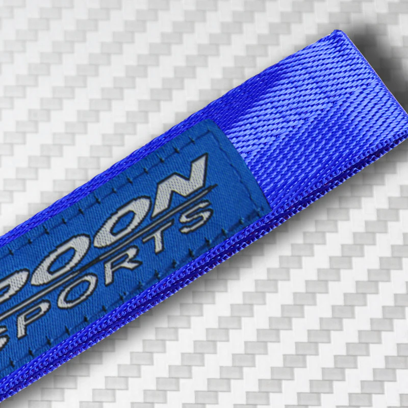 Universal Keychain Metal key Ring Hook Nylon Strap Lanyard for Spoon Sports Brand New - Image 6
