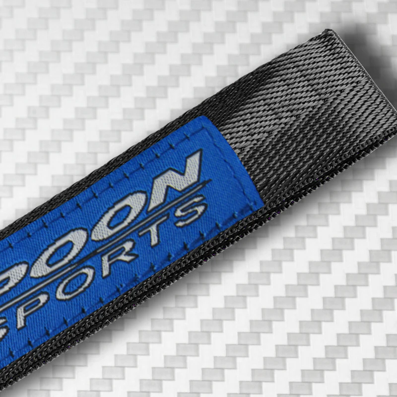 Universal Keychain Metal key Ring Hook Nylon Strap Lanyard for Spoon Sports Brand New - Image 6