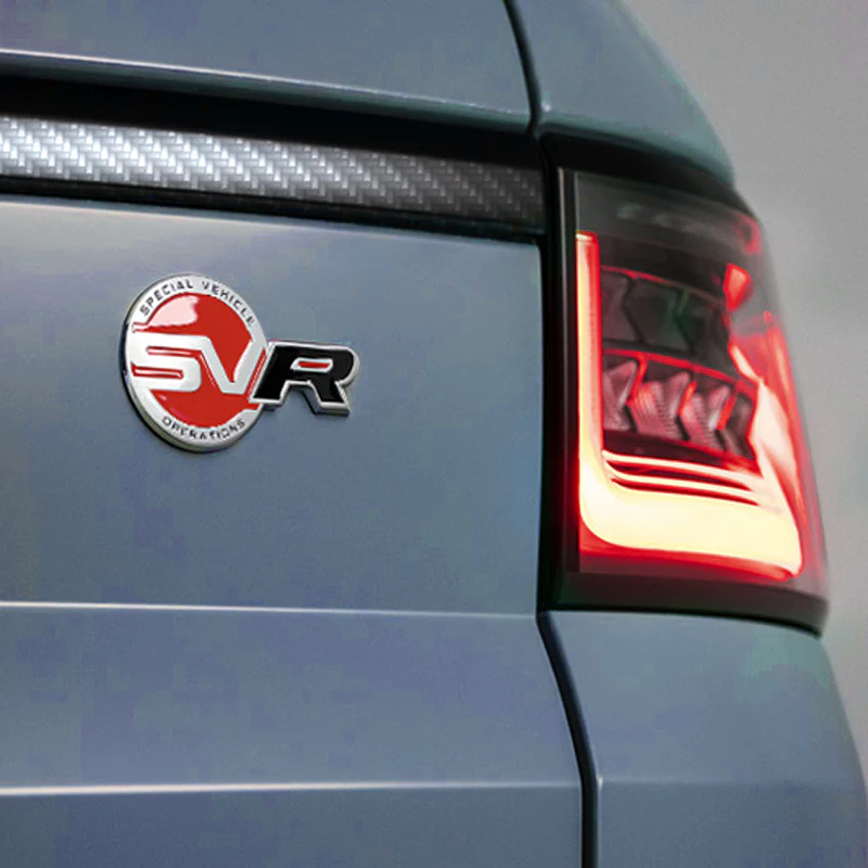 Universal Red Black Badge Emblem Deck Lid Trunk Rear Decal Range Rover Land Rover 1PC - Image 7