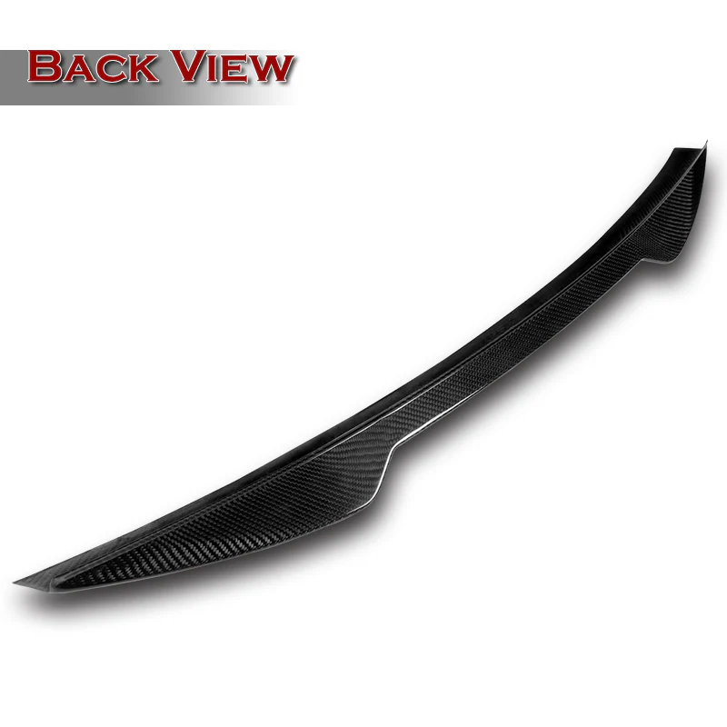 V-Style Rear Trunk Lip Duckbill Spoiler Wing For 2006-2010 Dodge Charger -Real Carbon Fiber - Image 4