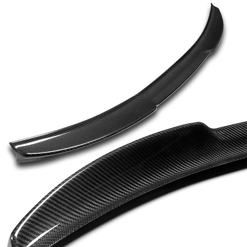 V-Style Rear Trunk Lip Duckbill Spoiler Wing For 2006-2011 Lexus GS-Series -Real Carbon Fiber - Image 2