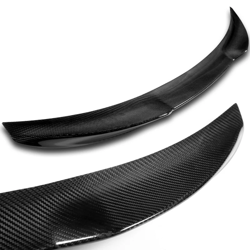 V-Style Rear Trunk Lip Duckbill Spoiler Wing For 2007-2011 Toyota Camry -Real Carbon Fiber - Image 2