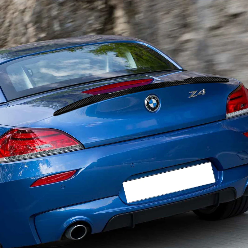 V-Style Rear Trunk Lip Duckbill Spoiler Wing For 2009-2016 BMW Z4 E89 -Real Carbon Fiber - Image 5