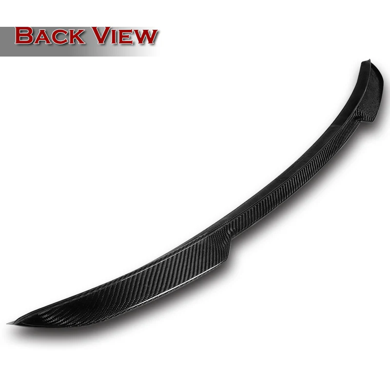V-Style Rear Trunk Lip Duckbill Spoiler Wing For 2013-2018 Acura ILX 4-DR / Sedan -Real Carbon Fiber - Image 4