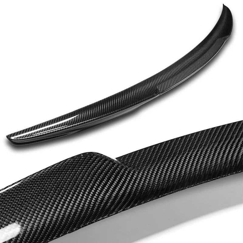 V-Style Rear Trunk Lip Duckbill Spoiler Wing For 2014-2017 Mazda 6 -Real Carbon Fiber - Image 2