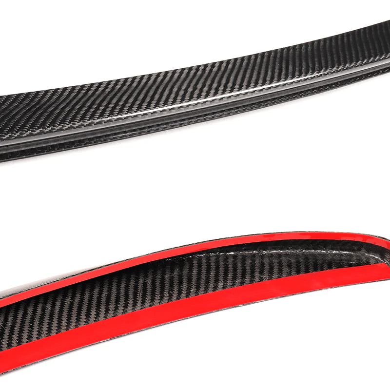 V-Style Rear Trunk Lip Duckbill Spoiler Wing For 2015-2017 BMW F26 X4 -Real Carbon Fiber - Image 2