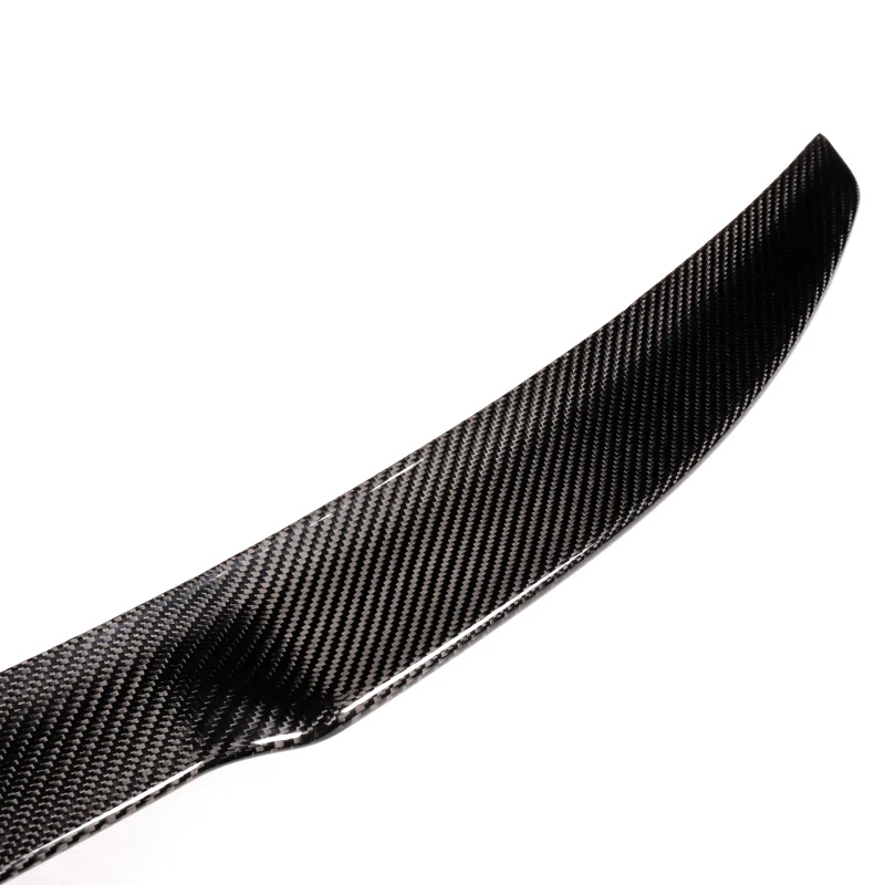 V-Style Rear Trunk Lip Duckbill Spoiler Wing For 2015-2017 BMW F26 X4 -Real Carbon Fiber - Image 3