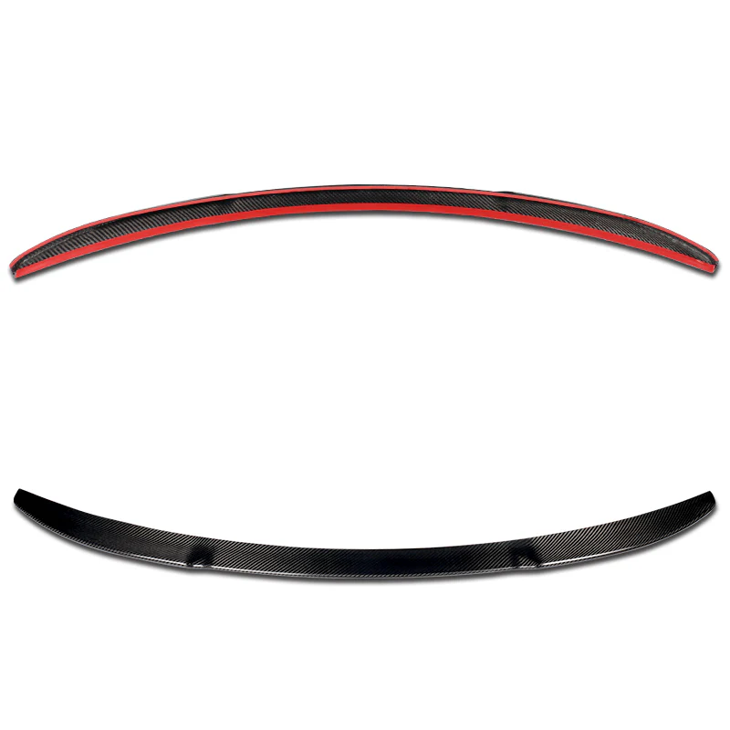 V-Style Rear Trunk Lip Duckbill Spoiler Wing For 2015-2017 BMW F26 X4 -Real Carbon Fiber - Image 4