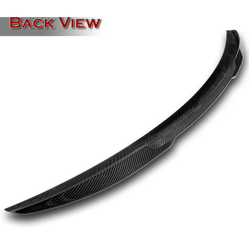 V-Style Rear Trunk Lip Duckbill Spoiler Wing For 2015-2021 BMW F23 2-Series Convertible -Real Carbon Fiber - Image 4
