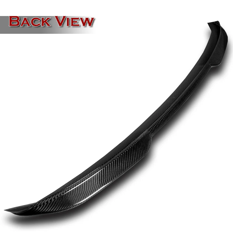 V-Style Rear Trunk Lip Duckbill Spoiler Wing For 2016-2023 Nissan Maxima 4-DR / Sedan -Real Carbon Fiber - Image 4