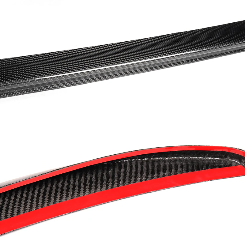 V-Style Rear Trunk Lip Duckbill Spoiler Wing For 2018-2021 BMW X4 G02 -Real Carbon Fiber - Image 2