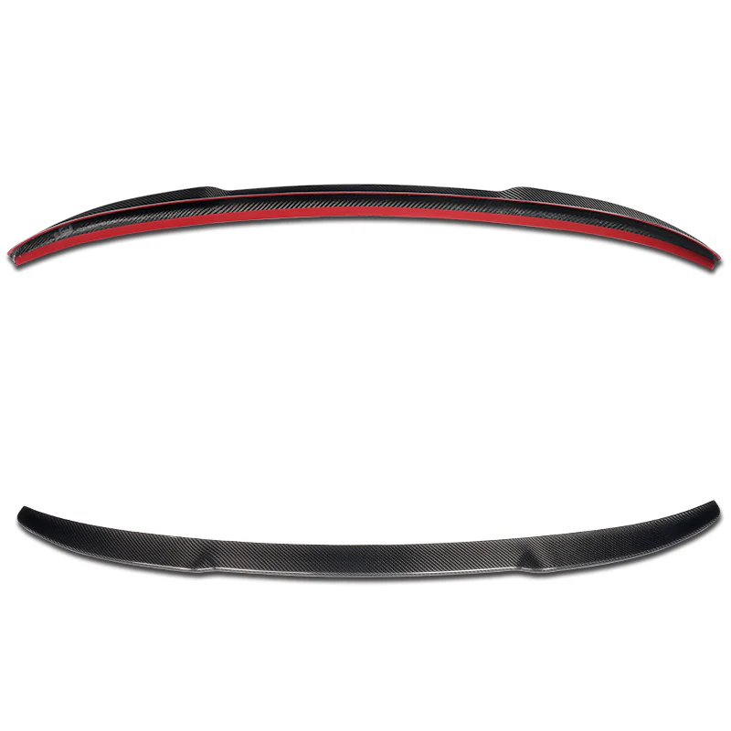 V-Style Rear Trunk Lip Duckbill Spoiler Wing For 2018-2021 BMW X4 G02 -Real Carbon Fiber - Image 4