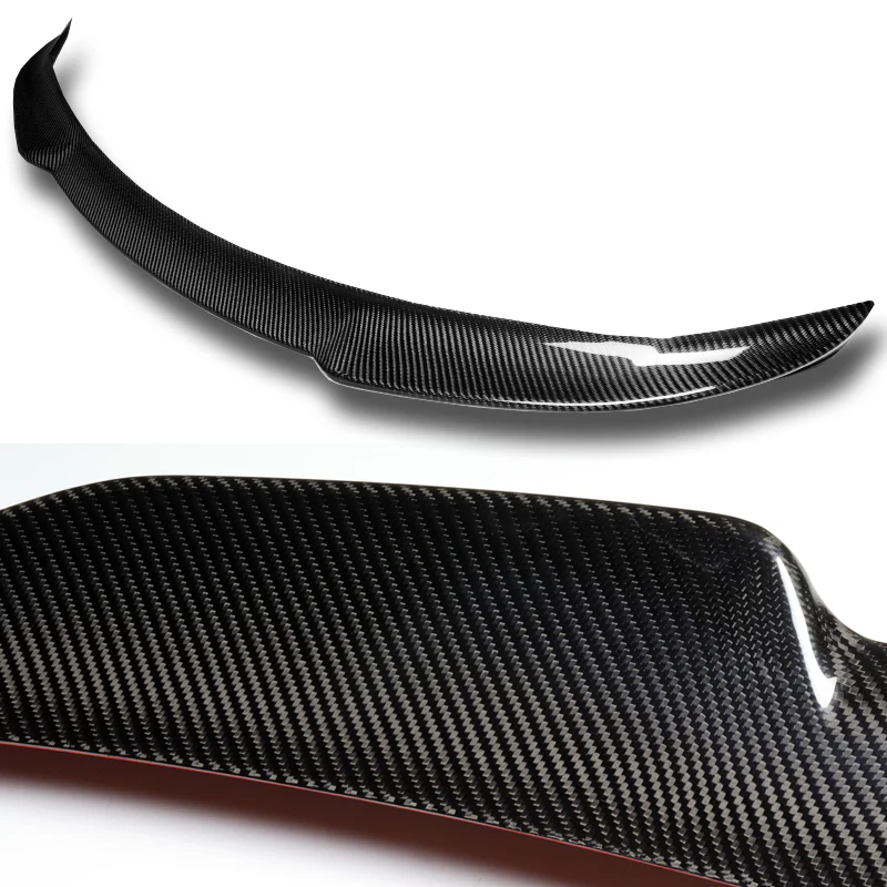 V-Style Rear Trunk Lip Duckbill Spoiler Wing For 2018-2024 Toyota Camry XLE XSE SE -Real Carbon Fiber - Image 2