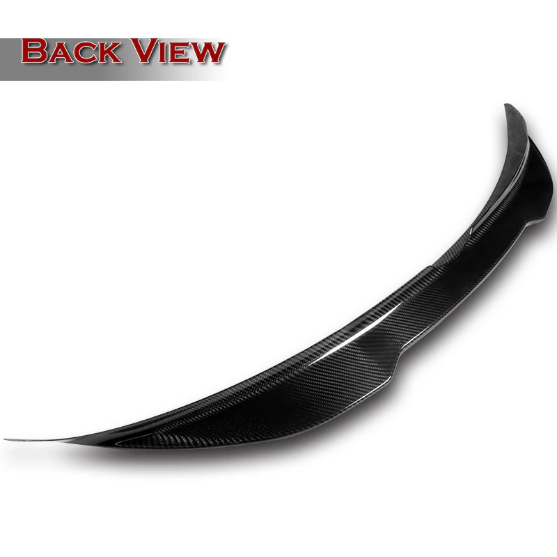 V-Style Rear Trunk Lip Duckbill Spoiler Wing For 2018-2024 Toyota Camry -Real Carbon Fiber - Image 4
