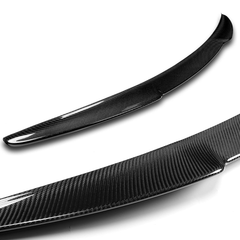 V-Style Rear Trunk Lip Duckbill Spoiler Wing For 2021-2024 Kia Optima K5 -Real Carbon Fiber - Image 2