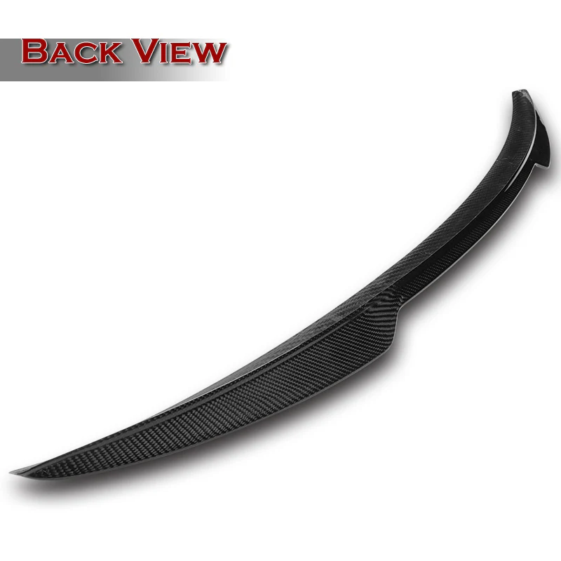 V-Style Rear Trunk Lip Duckbill Spoiler Wing For 2021-2024 Kia Optima K5 -Real Carbon Fiber - Image 4