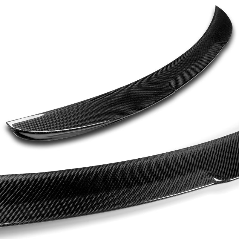V-Style Rear Trunk Lip Spoiler Wing For 2007-2013 BMW 3-Series E93 Convertible -Real Carbon Fiber - Image 2