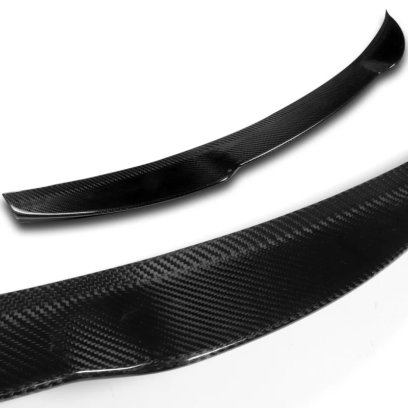 V-Style Rear Trunk Lip Spoiler Wing For 2014-2016 Kia Forte Koup Coupe 2-DR -Real Carbon Fiber - Image 2