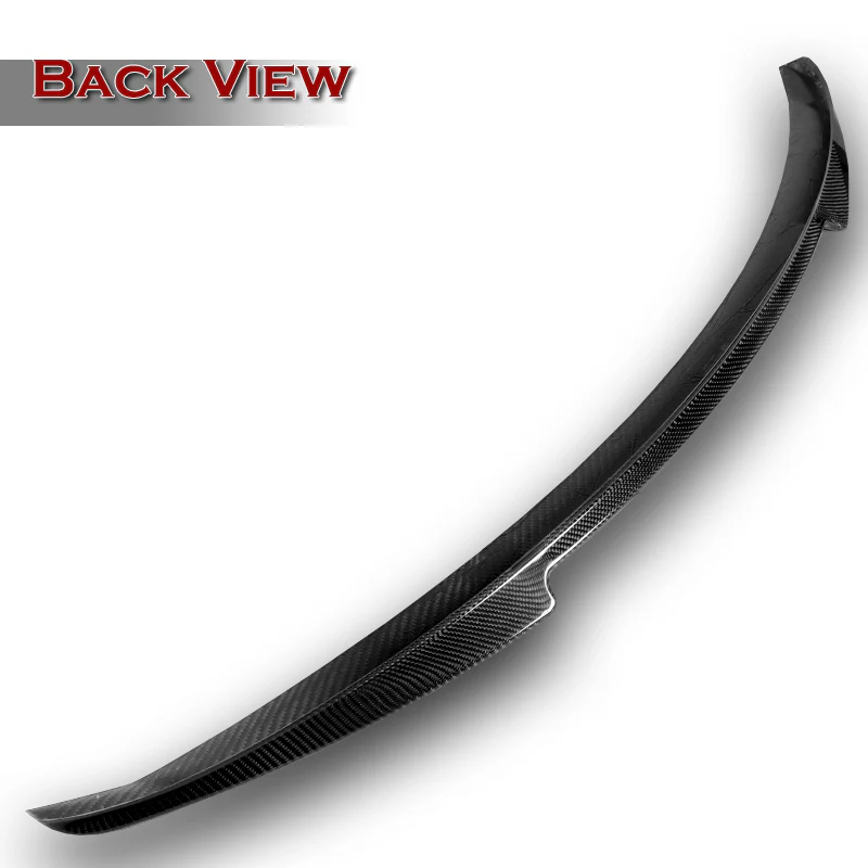 V-Style Rear Trunk Lip Spoiler Wing For 2015-2020 Acura TLX -Real Carbon Fiber - Image 4