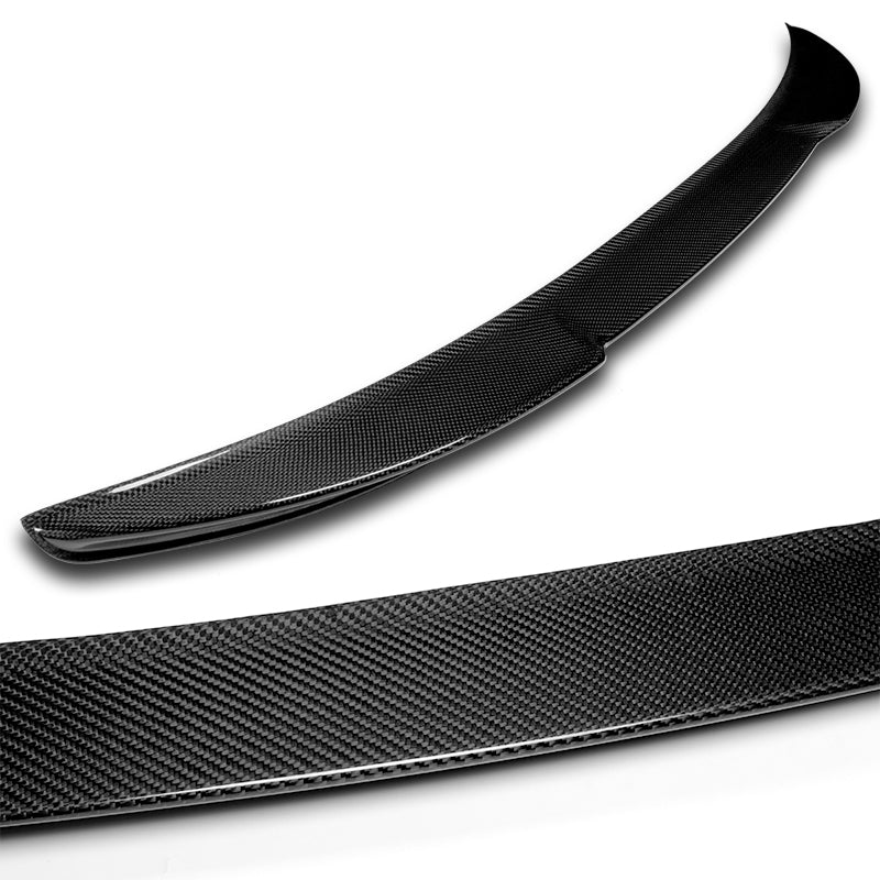 V-Style Rear Trunk Lip Spoiler Wing For 2019-2022 Toyota Avalon -Real Carbon Fiber - Image 2