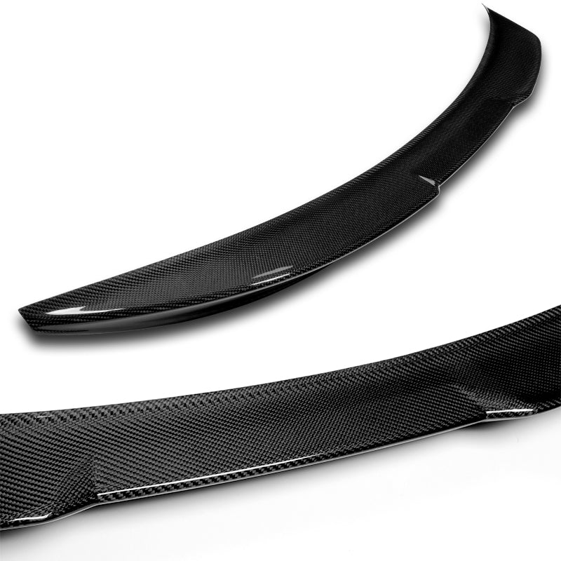 V-Style Rear Trunk Lip Spoiler Wing For 2020-2024 BMW 2-Series Gran Coupe F44 4-DR / Sedan -Real Carbon Fiber - Image 2