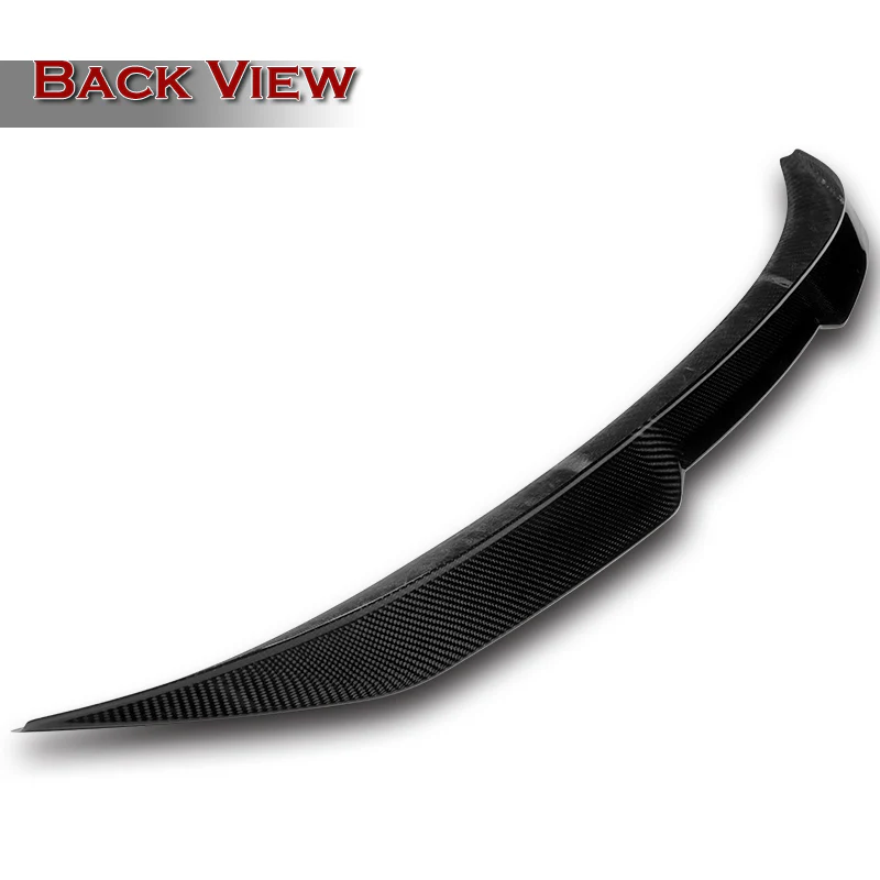 V-Style Rear Trunk Lip Spoiler Wing For 2020-2024 BMW 2-Series Gran Coupe F44 4-DR / Sedan -Real Carbon Fiber - Image 4