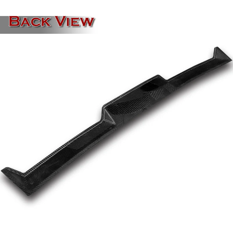 V-Style Rear Window Roof Visor Wing Spoiler For 2011-2016 BMW M5 F10 5-Series -Real Carbon Fiber - Image 4