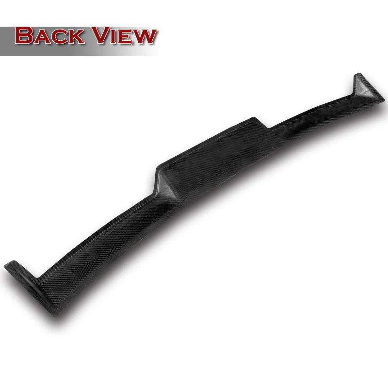 V-Style Rear Window Roof Visor Wing Spoiler For 2012-2018 BMW F30 F80 3-Series 4-DR / Sedan -Real Carbon Fiber - Image 4
