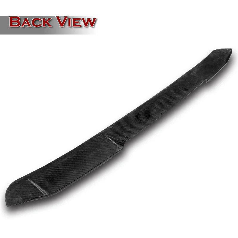 V-Style Rear Window Roof Visor Wing Spoiler For 2013-2020 Lexus GS300 GS350 GSF -Real Carbon Fiber - Image 4