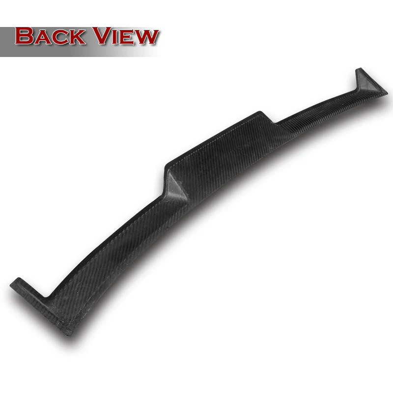 V-Style Rear Window Roof Visor Wing Spoiler For 2014-2021 BMW F22 F87 2-Series 2-DR / Coupe -Real Carbon Fiber - Image 4