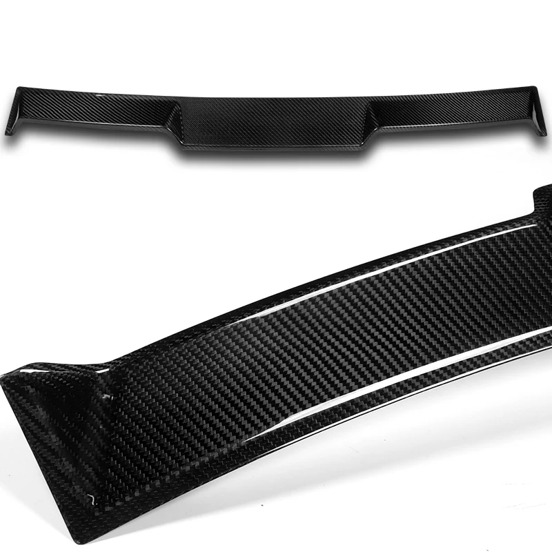 V-Style Rear Window Roof Visor Wing Spoiler For 2015-2020 BMW F36 4-Series Gran Coupe -Real Carbon Fiber - Image 2