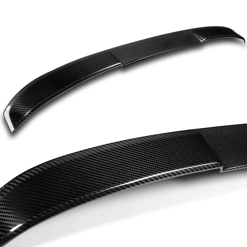 V-Style Rear Window Roof Visor Wing Spoiler For 2016 - 2020 Kia Optima K5 -Real Carbon Fiber - Image 2