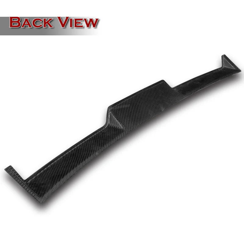 V-Style Rear Window Roof Visor Wing Spoiler For 2017-2023 BMW G30 5-Series 4-DR / Sedan -Real Carbon Fiber - Image 4