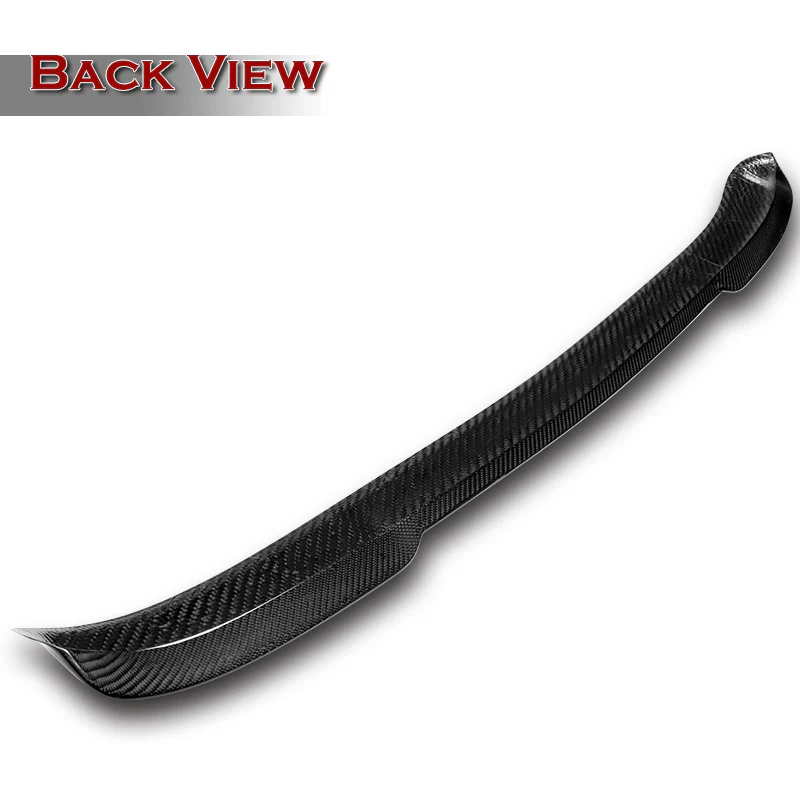 V-Style Rear Window Roof Visor Wing Spoiler For 2018 - 2024 Toyota Camry -Real Carbon Fiber - Image 4
