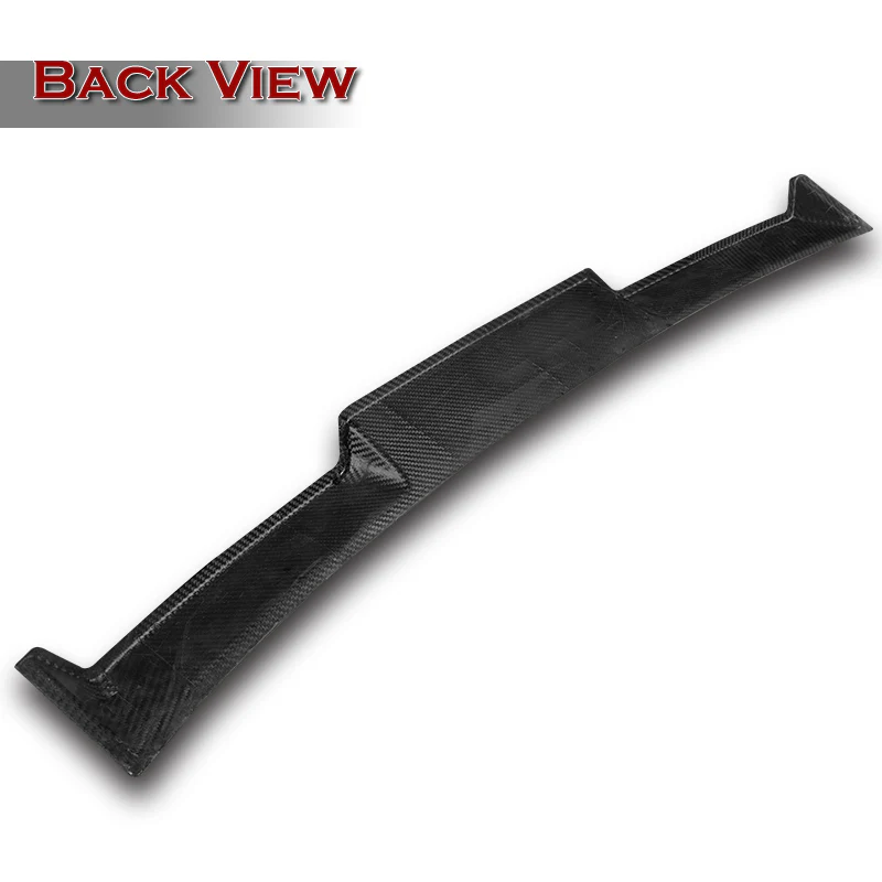 V-Style Rear Window Roof Visor Wing Spoiler For 2021-2023 BMW G22 G82 4-Series 2-DR / Coupe -Real Carbon Fiber - Image 4