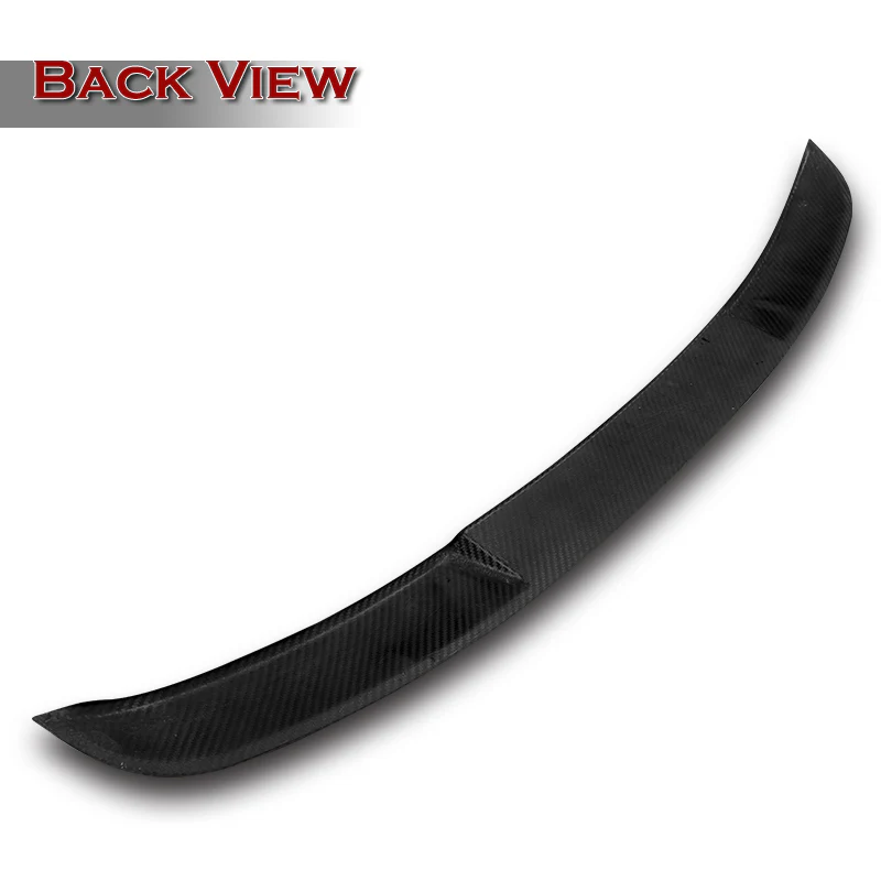 V-Style Rear Window Roof Visor Wing Spoiler For 2021 - 2024 Kia K5 Sedan -Real Carbon Fiber - Image 4