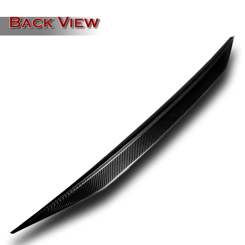 VIP-Style Rear Trunk Lip Duckbill Spoiler Wing For 2001-2005 Lexus IS300 -Real Carbon Fiber - Image 4