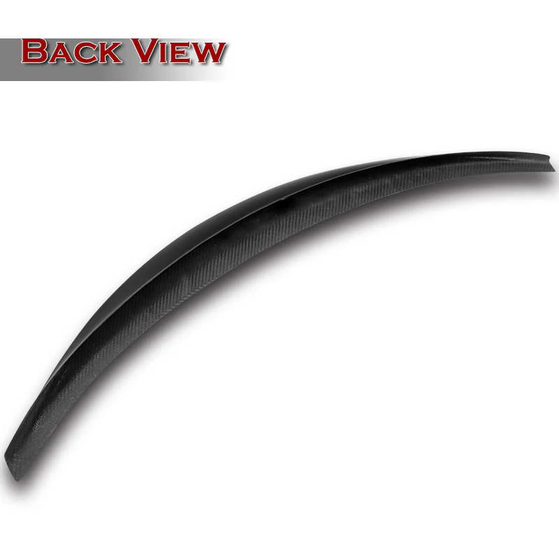 VIP-Style Rear Trunk Lip Duckbill Spoiler Wing For 2020-2024 Tesla Model Y -Matte Carbon Fiber - Image 4